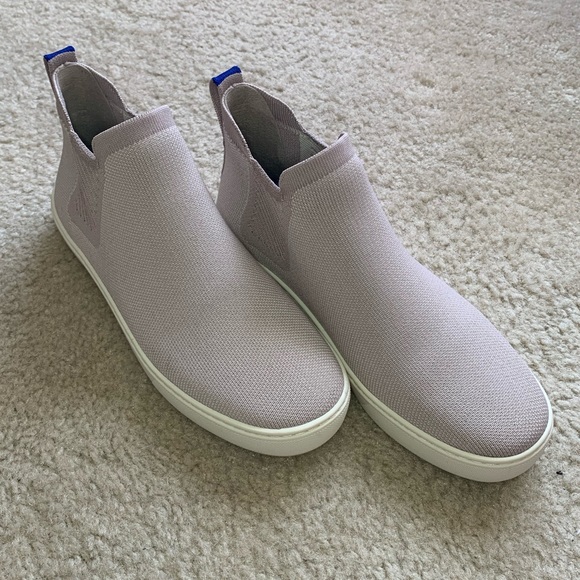 Rothy's Shoes - Rothy’s Lilac Gray Chelsea Sneaker Boot